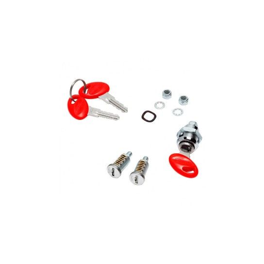 SHAD LOCK KIT (RED KEY)