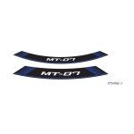 PUIG MT-07 FITAS DE RODA PERSONALIZADAS AZUL
