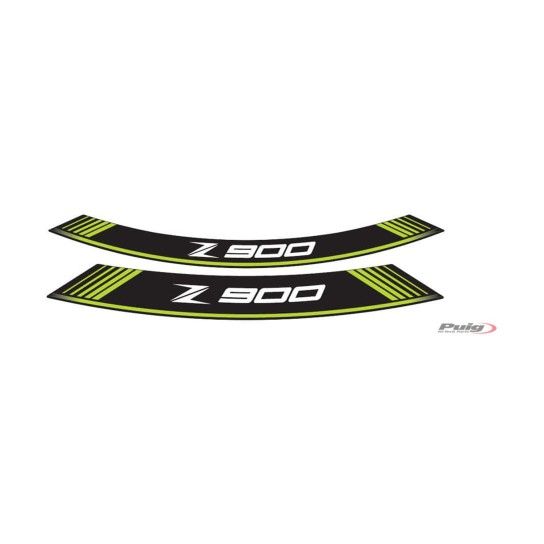 PUIG Z900 FITAS DE RODA PERSONALIZADAS VERDE