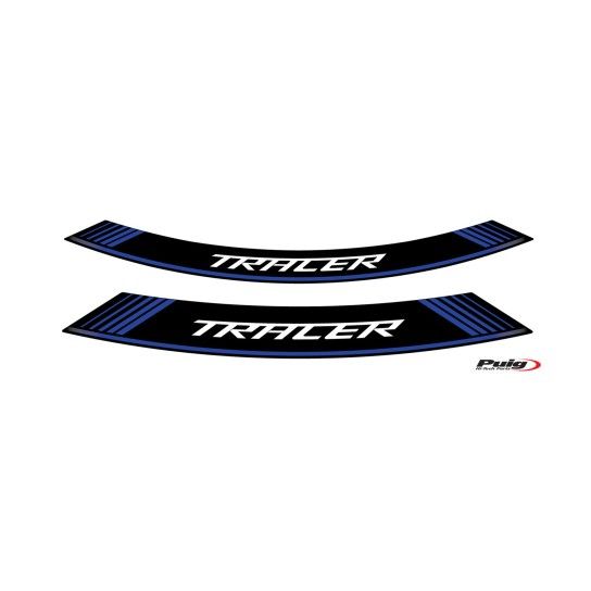 PUIG TRACER 2015-20 FITAS DE RODA PERSONALIZADAS AZUL