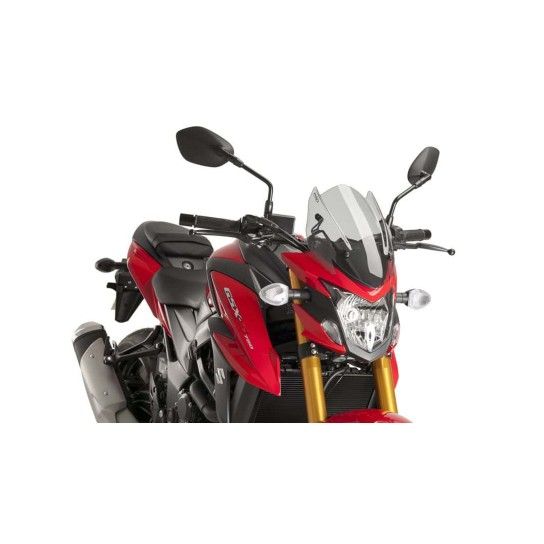 PUIG GSX-S750 2017 PARABRISES NAKED SPORT FUMADO