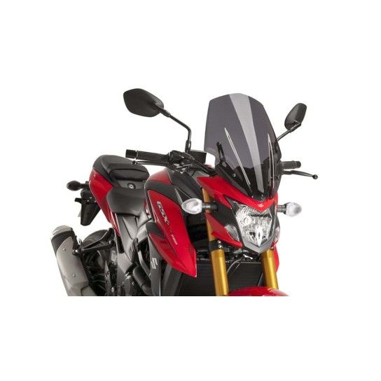 PUIG GSX-S 750 2017 PARABRISAS NAKED TOURING FUMADO ESC