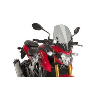 PUIG GSX-S 750 2017 PARABRISAS NAKED TOURING FUMADO CLARO