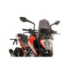 PUIG KTM 125 DUKE 2017 PARABRISAS NAKED FUMADO ESC. PUIG KTM 125 DUKE 2017 PARABRISAS NAKED FUMADO ESC.