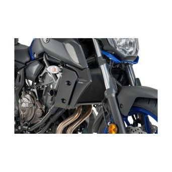 PUIG MT-07 2018-19 TAMPAS LATERAIS RADIADOR PRETO MATE