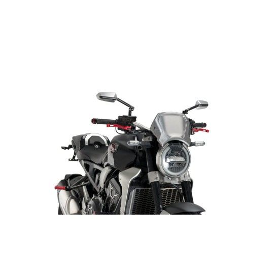 PUIG CB1000R NEO SPORTS CAFE 2018 PLACA FRONTAL PRATA