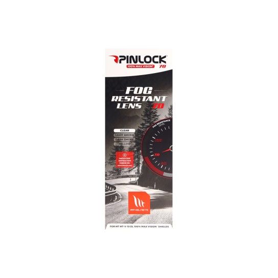 MT PINLOCK V-10 DKS 170 CLEAR