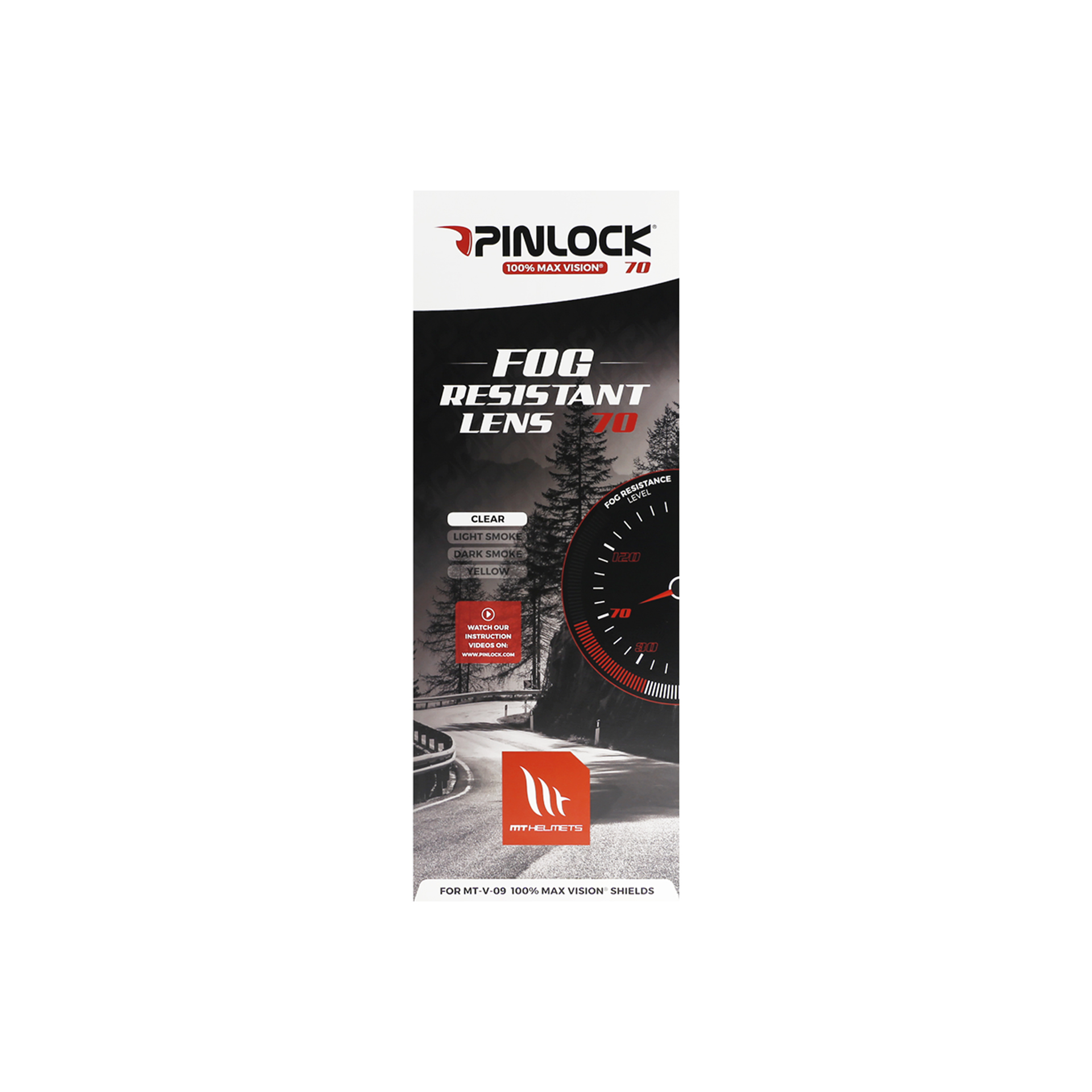 MT PINLOCK V-09 CLEAR MT PINLOCK V-09 CLEAR