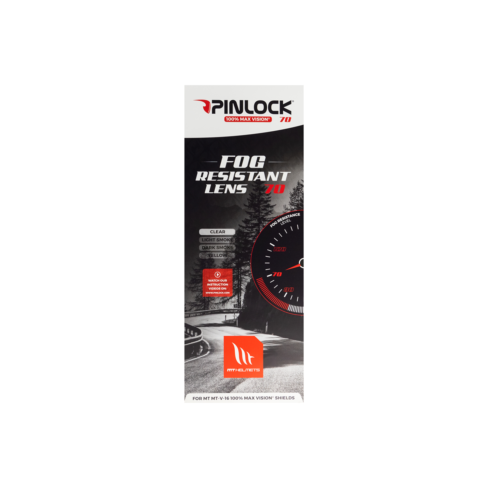 MT PINLOCK V-16 CLEAR MT PINLOCK V-16 CLEAR