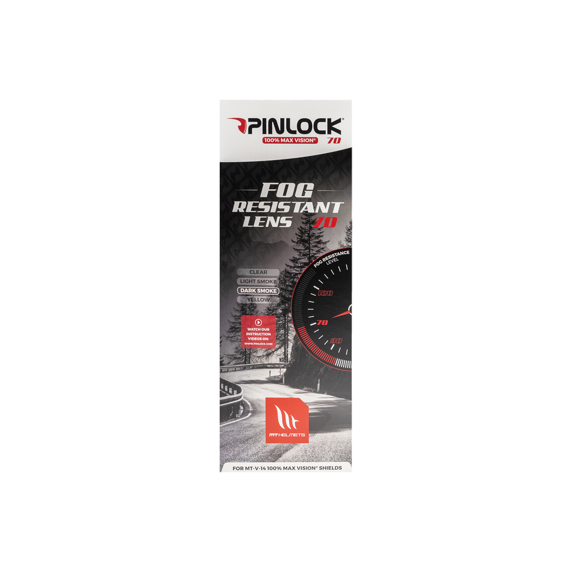 MT PINLOCK MAX VISION V-14 FUMADO ESCURO/TARGO MT PINLOCK MAX VISION V-14 FUMADO ESCURO/TARGO
