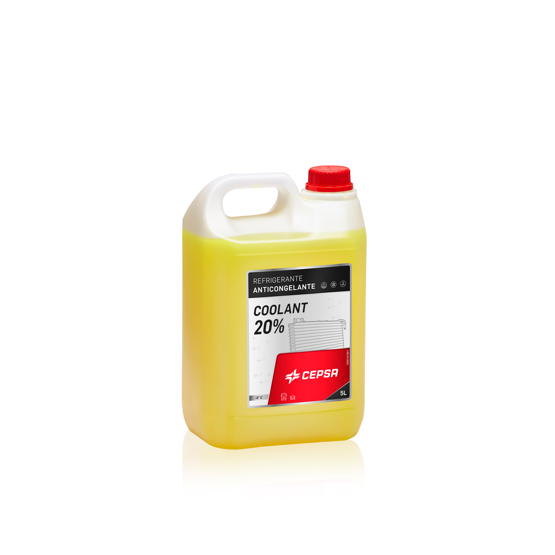 CEPSA COOLANT 20 POR CENTO 5 Litros