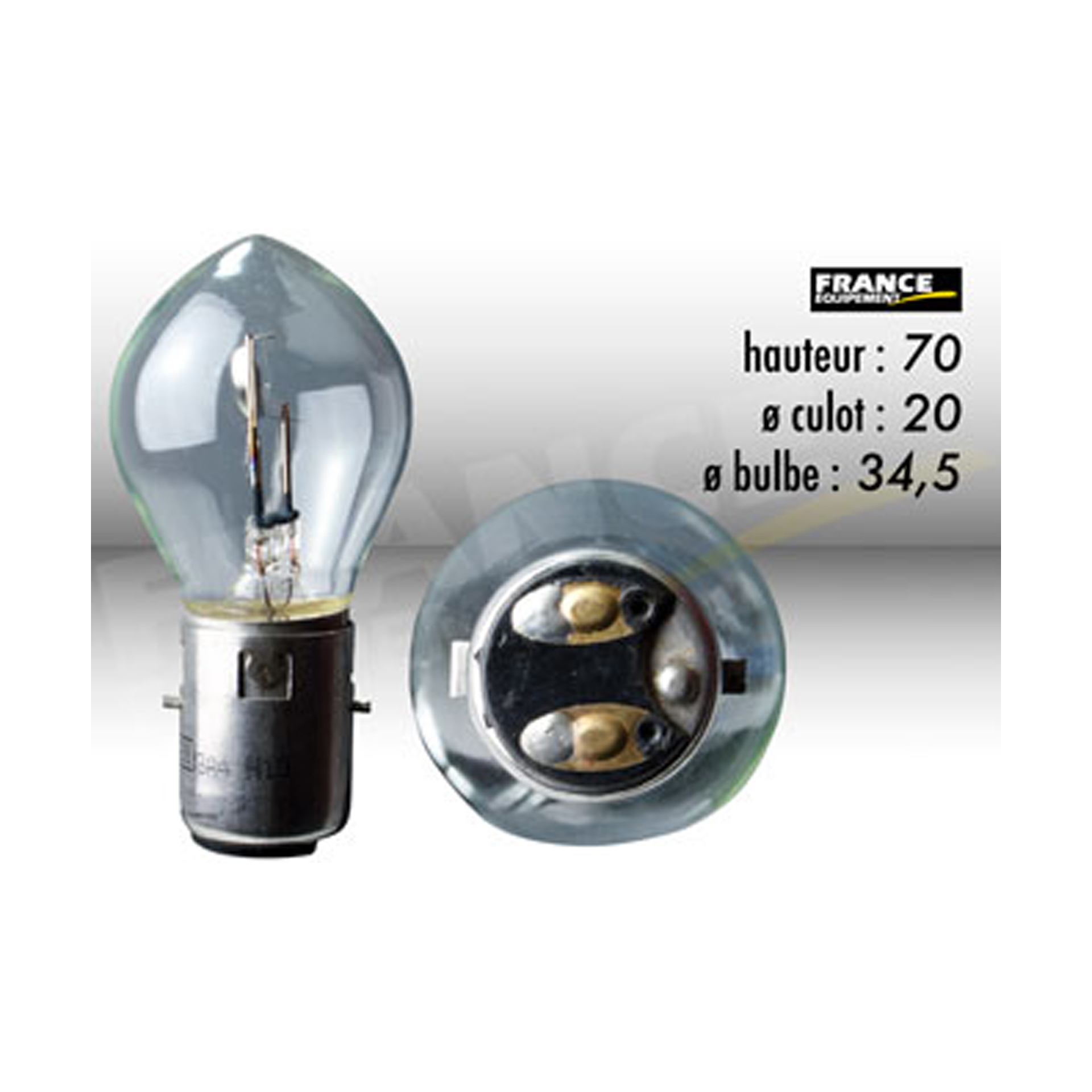 FE BULB 12V35/35W RING BA20D FE BULB 12V35/35W RING BA20D