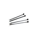 OXFORD ABRA�ADEIRAS 3.6 X 200MM PRETAS 100 UNIDADES