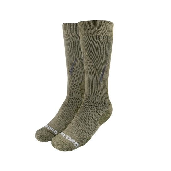 OXFORD MEIAS MERINO KHAKI TAMANHO L 10-14