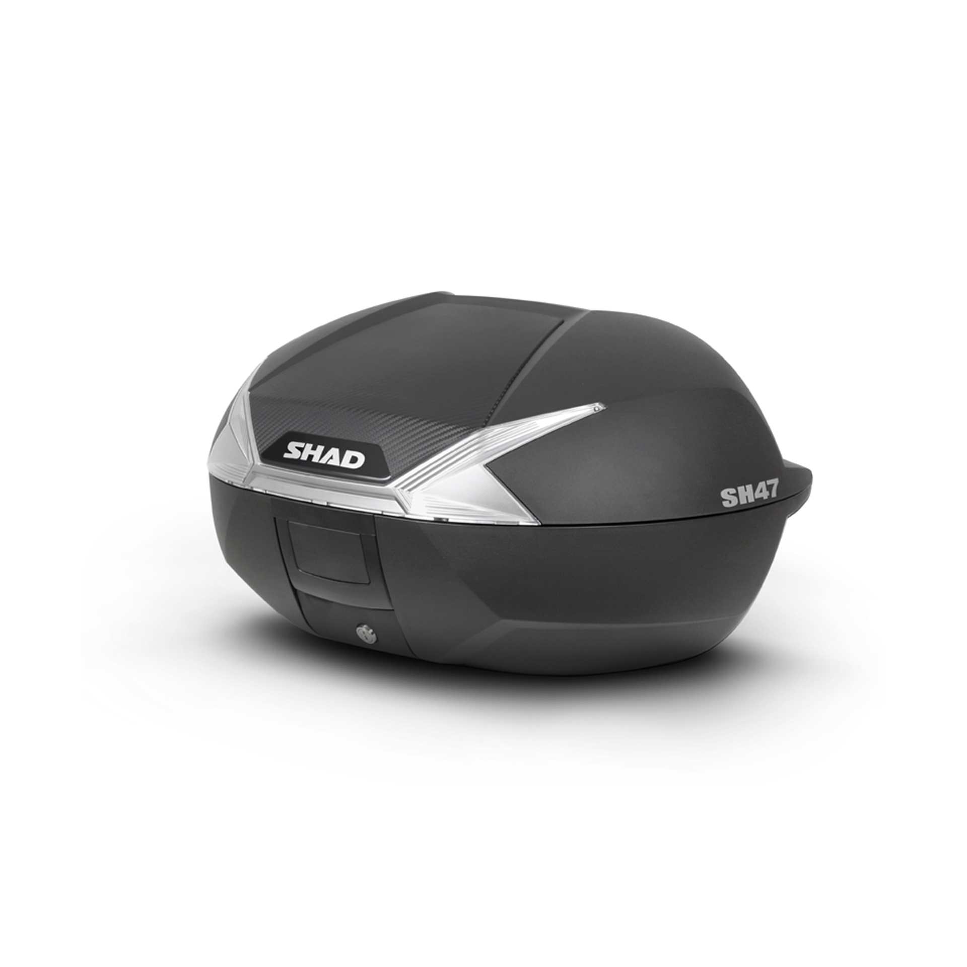 SHAD MALETA SH47 REFL. BLANCO (TAPA CARBONO INCLUIDO) SHAD MALETA SH47 REFL. BLANCO (TAPA CARBONO INCLUIDO)