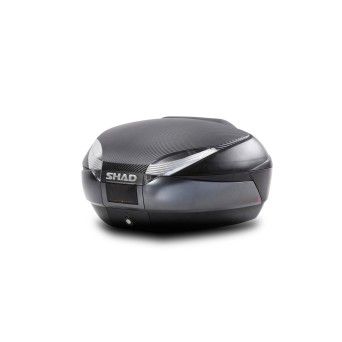 SHAD SH48 BLK/GREY PACK (CARBON COVER+BACKREST) SMART LK