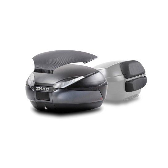 SHAD SH48 NGR/GRIS OSC PACK (TAPA CARBONO+RESPALDO) SMART LK SHAD SH48 NGR/GRIS OSC PACK (TAPA CARBONO+RESPALDO) SMART LK