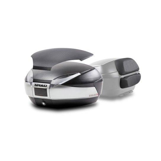SHAD SH48 TITANIUM PACK (TAPA CARBONO+RESP.) SMART LOCK SHAD SH48 TITANIUM PACK (TAPA CARBONO+RESP.) SMART LOCK