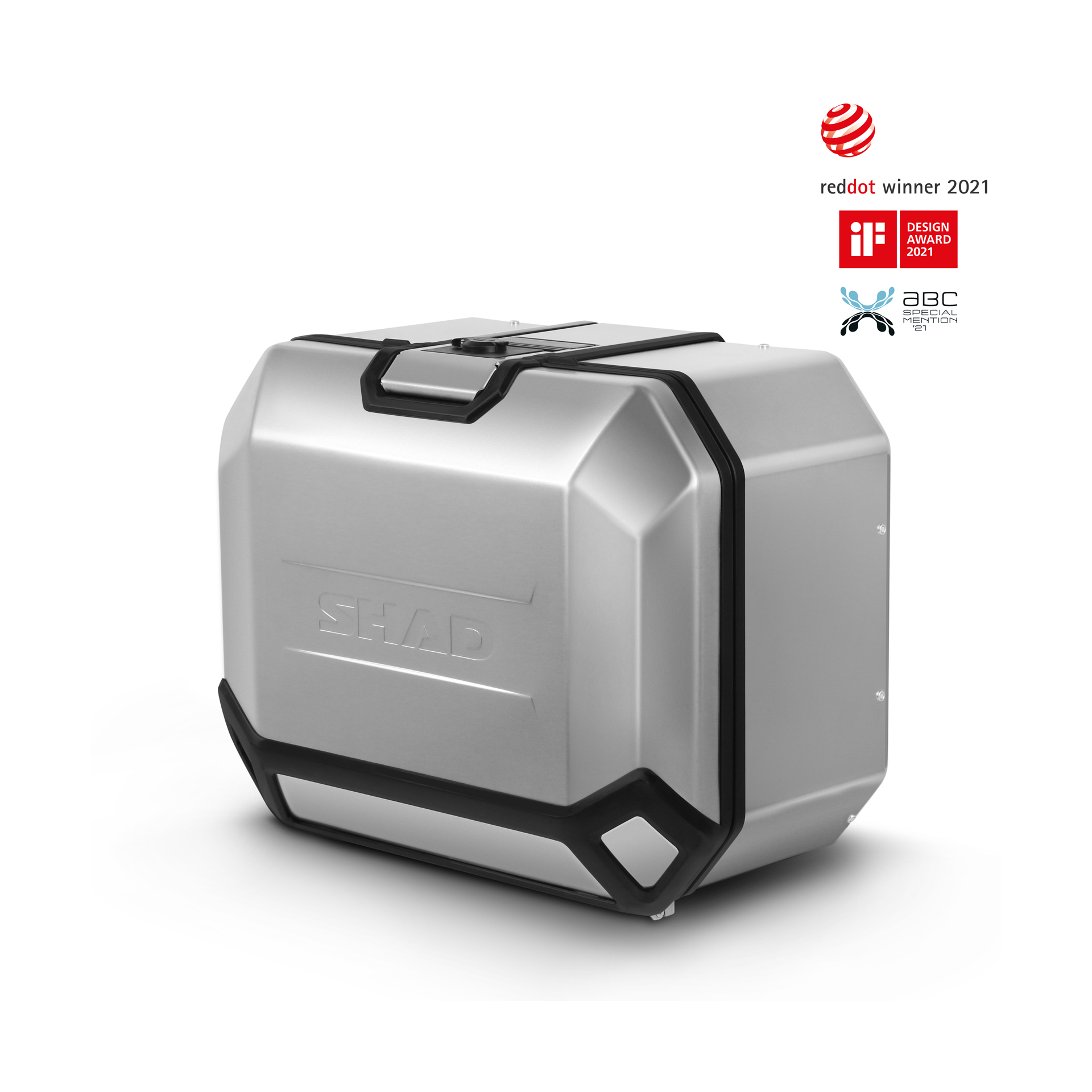 SHAD LEFT SIDE ALUMINIUM CASE TERRA 47LT SHAD LEFT SIDE ALUMINIUM CASE TERRA 47LT