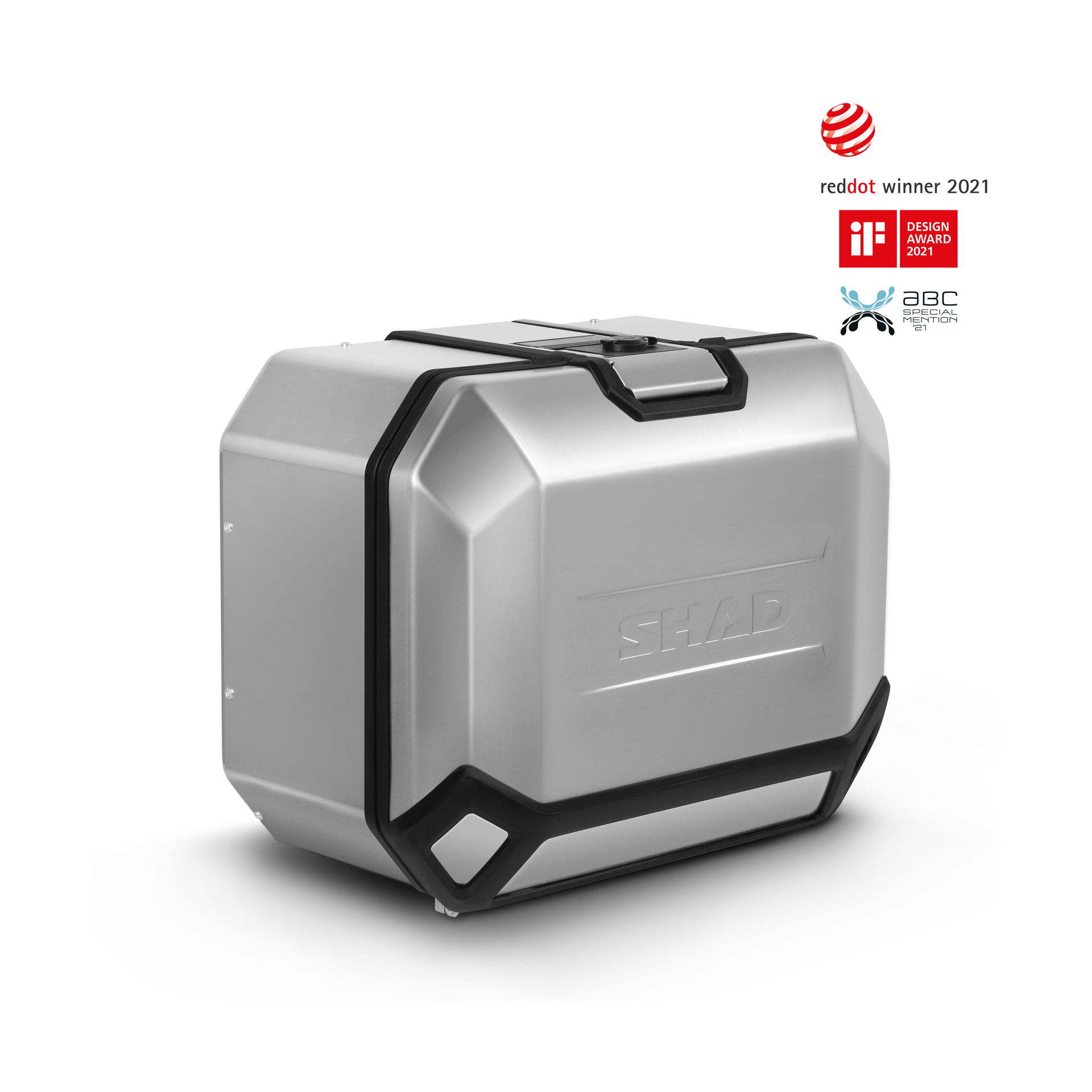 SHAD RIGHT SIDE ALUMINIUM CASE TERRA 47LT SHAD RIGHT SIDE ALUMINIUM CASE TERRA 47LT
