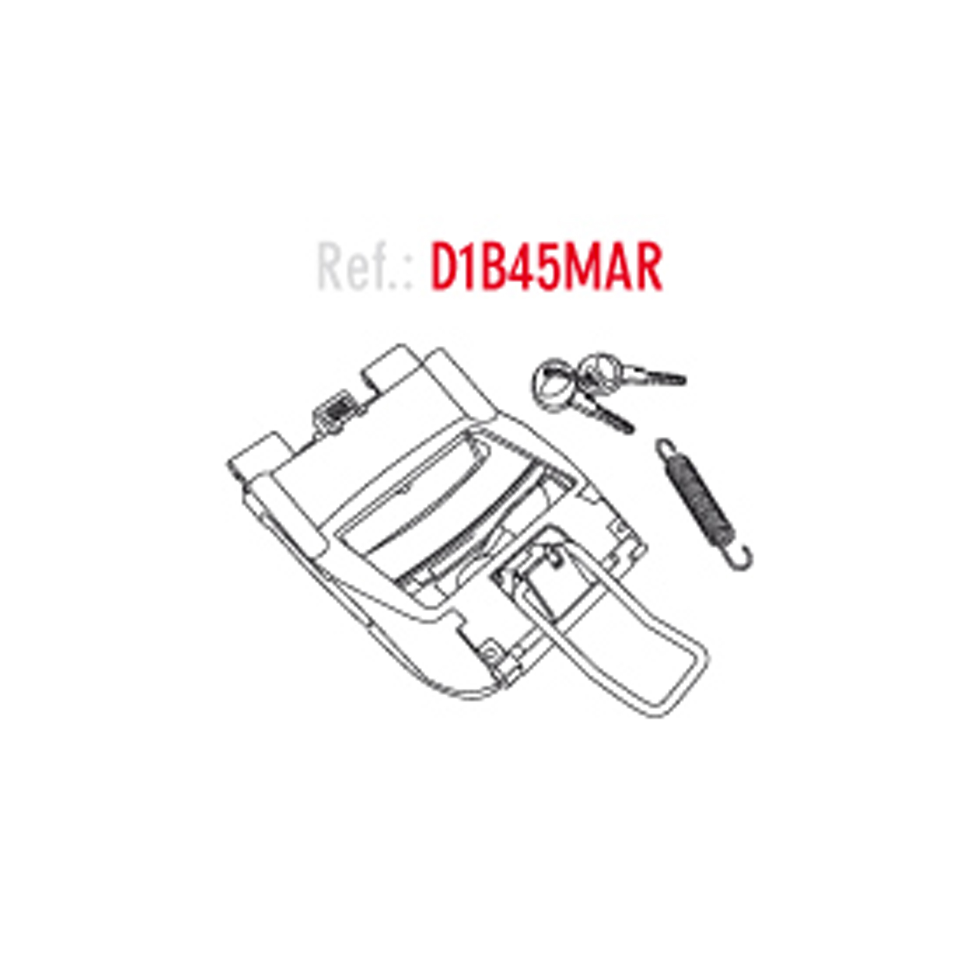 SHAD SH40/ SH45 LOCK