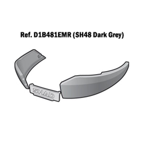 SHAD SIDE COVERS SH48 DARK GREY