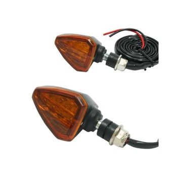 DIRT FREAK PISCAS 601 LED LARANJA 2 UNID.