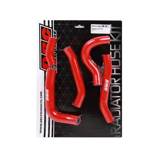 DIRT FREAK TUBOS RADIADOR CRF250R 2016 VERMELHO