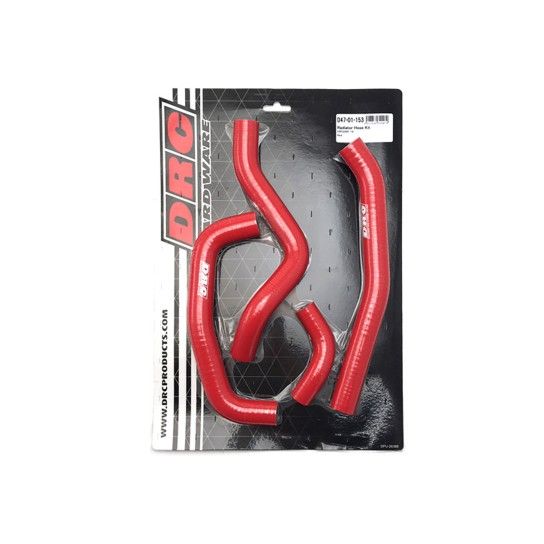 DIRT FREAK TUBOS RADIADOR CRF250R 2018 VERMELHO