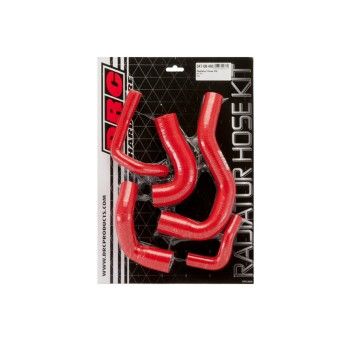 DIRT FREAK TUBOS RADIADOR MT-09 VERMELHO