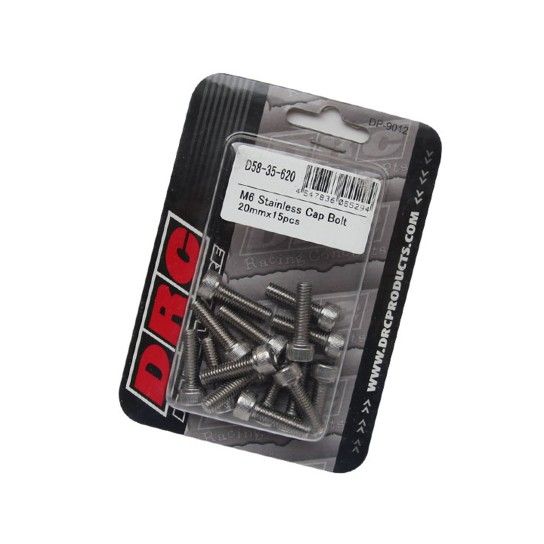 DIRT FREAK PARAFUSO INOX M6x20 15 UNIDADES