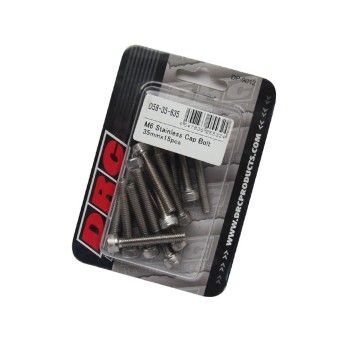 DIRT FREAK PARAFUSO INOX M6x35 15 UNIDADES                zz