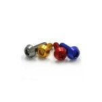 DIRT FREAK PARAFUSO TAPER M6 12mm AZUL 4UNID DIRT FREAK PARAFUSO TAPER M6 12mm AZUL 4UNID