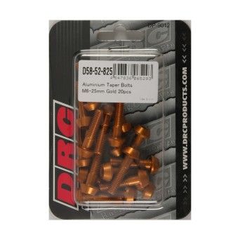 DIRT FREAK PARAFUSO TAPER M6 25mm DOURADO 20UNID