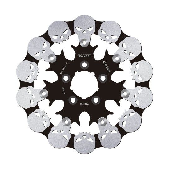 GALFER HARLEY DAVIDSON SKULL FLUTOANTE DISCO TRAS DF681FHR