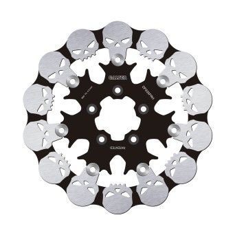 GALFER HARLEY DAVIDSON SKULL FLUTOANTE DISCO FRENTE