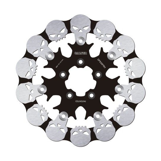 GALFER HARLEY DAVIDSON SKULL FLUTOANTE DISCO FRENTE