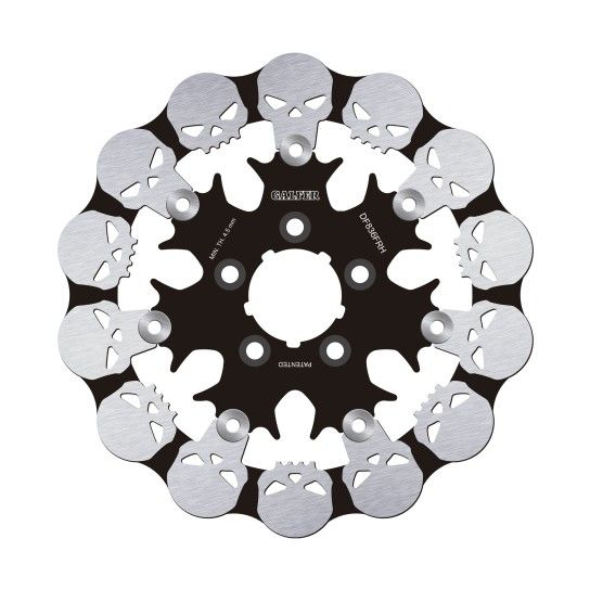 GALFER HARLEY DAVIDSON SKULL FLUTOANTE DISCO TRAS