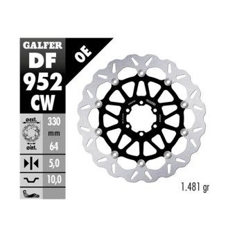 GALFER DISCO WAVE FLOATING DELANTERO