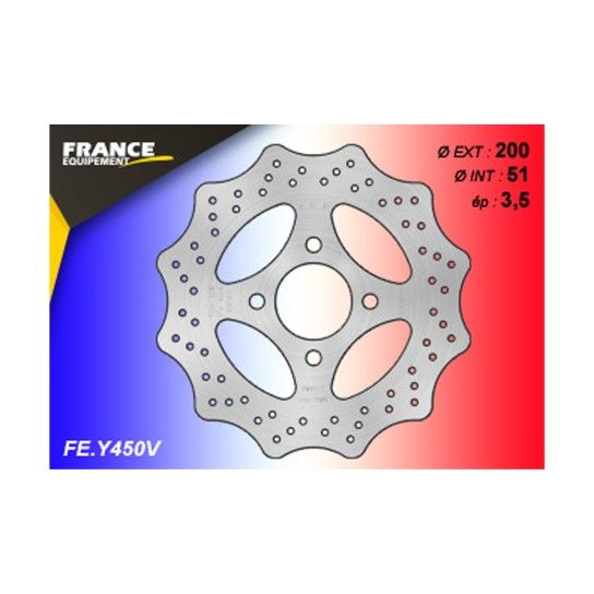 FE YFZ450R/RAPTOR 700 REAR DISC