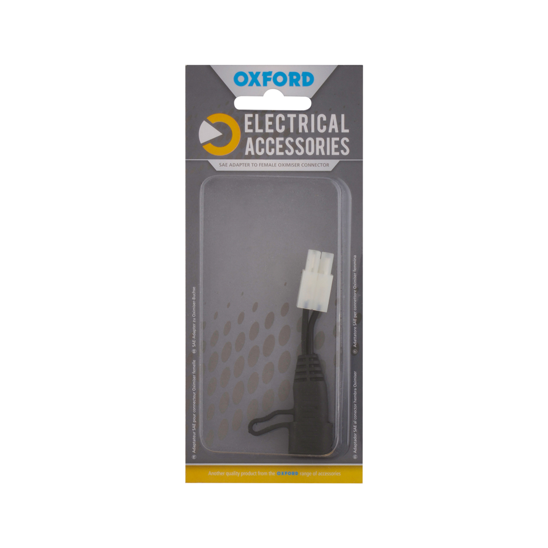 OXFORD ADAPTADOR FEMEA PARA OXIMISER SAE OXFORD ADAPTADOR FEMEA PARA OXIMISER SAE