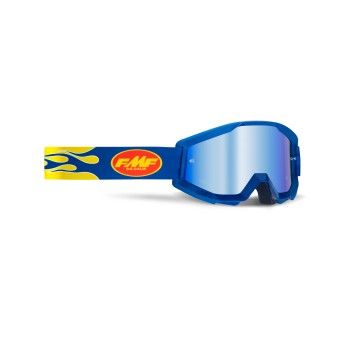 FMF OCULOS POWERCORE FLAME AZ NAVY/LENTE AZ