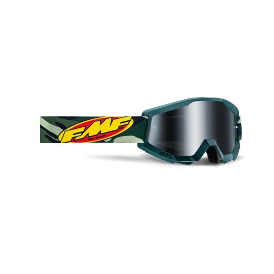 FMF OCULOS POWERCORE ASSAULT CAMU/LENTE PRATA