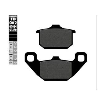 GALFER 062-1054 PASTILHAS TRAVAO