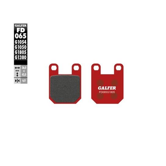 GALFER 065-1805 PASTILHAS TRAVAO TRIAL