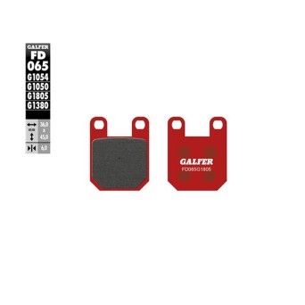 GALFER 065-1805 PASTILHAS TRAVAO TRIAL