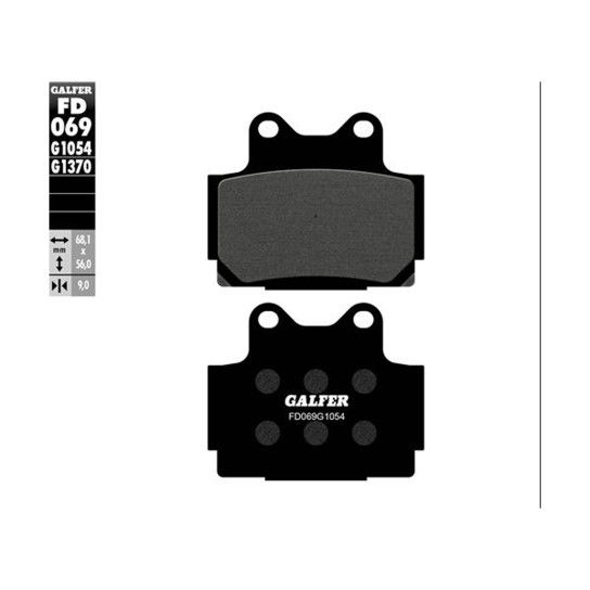 GALFER 069-1054 PASTILHAS TRAVAO