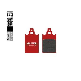 GALFER 084-1805 PASTILHAS TRAVAO TRIAL