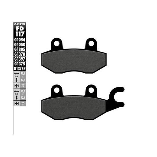 GALFER 117-1050 PASTILHAS                           49X tras