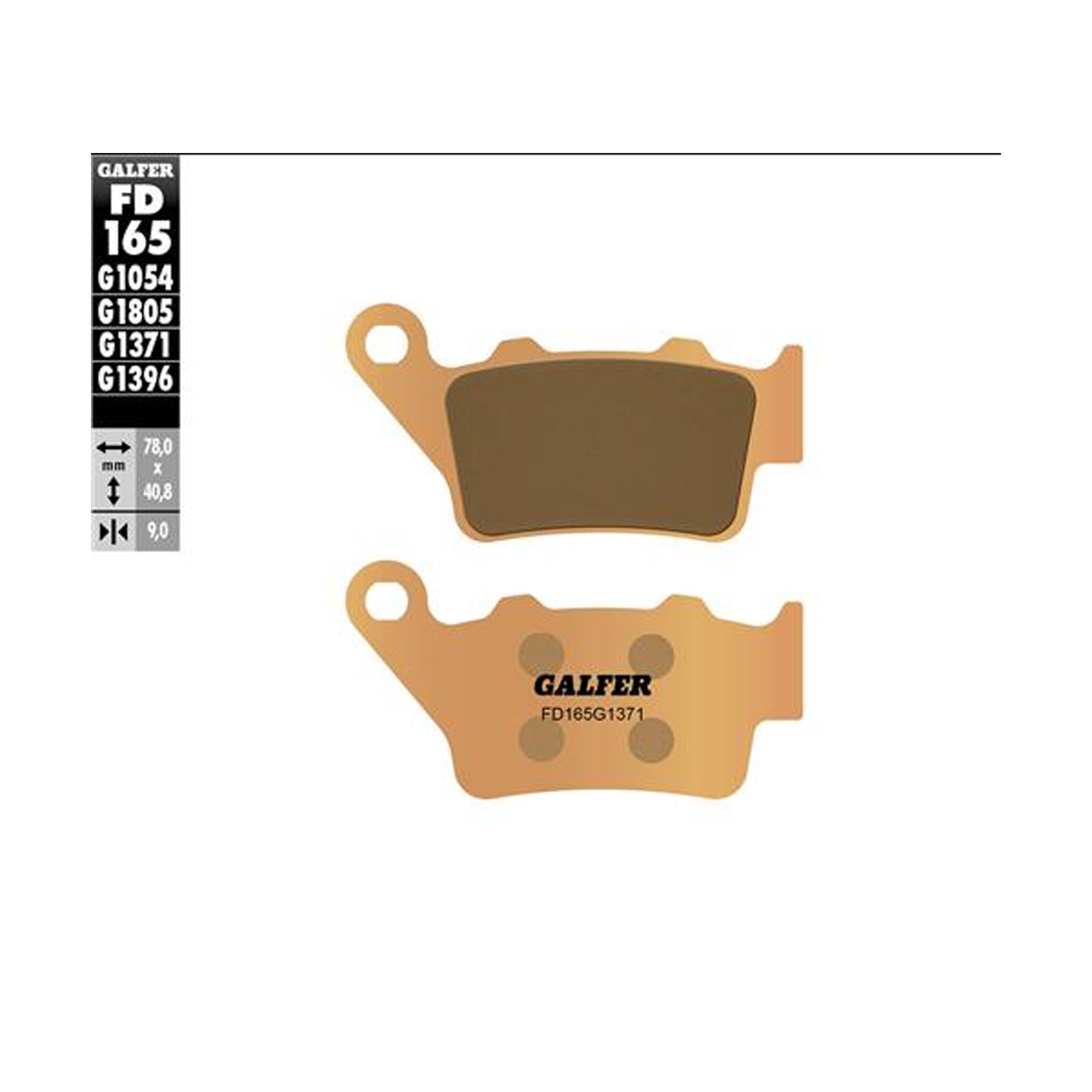GALFER 165-1371 PASTILHAS GALFER 165-1371 PASTILHAS